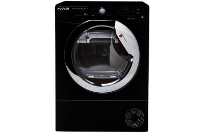 Hoover AquaVision DNCD813BB 8KG Tumble Dryer- Black.